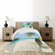 Exotic Maldives Sea Bedspread Set