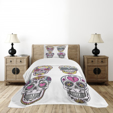 Colorful Mexican Bedspread Set