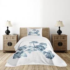 Hortentia Blossom Nature Bedspread Set