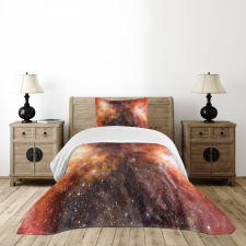 Gas Cloud in Deep Space Bedspread Set