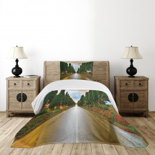 Europe Country Village Bedspread Set