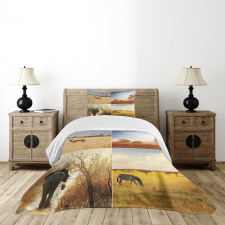 Wild Savannah Animal Bedspread Set