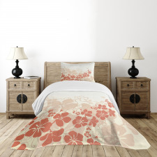 Hawaii Flowers Tropical Bedspread Set