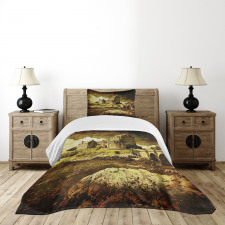 Old Scottish Castle Bedspread Set