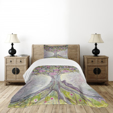 Spring Love Universe Bedspread Set