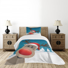 Noel Fun Nursery Cartoon Bedspread Set