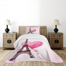 Romance Love Art Bedspread Set