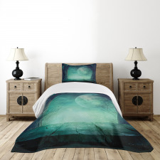 Spooky Forest Halloween Bedspread Set