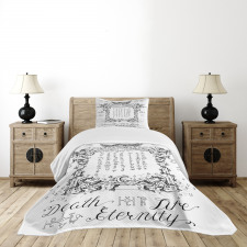 Gothic Medieval Magic Bedspread Set