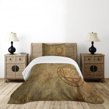 Textured Paper Bedspread Set