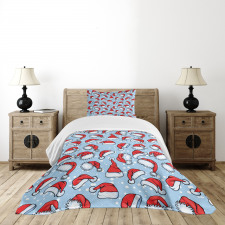 Pop Art Style Poster Bedspread Set