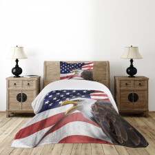 Bald Eagle Bedspread Set