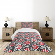 Oval Mosaic Bedspread Set