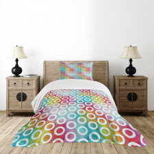 Colorful Stripes Bedspread Set
