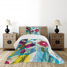 Surreal Pattern Bedspread Set