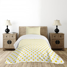 Picnic Yellow Spots Bedspread Set