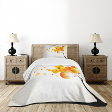 Autumn Sun and Trees Bedspread Set