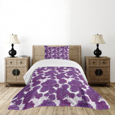 Allium Flower Petals Bedspread Set