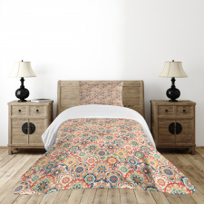 Floral Old Display Bedspread Set