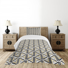 Triangle Shaped Lines Bedspread Set