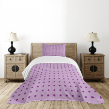 Fashion Polka Dots Bedspread Set