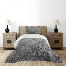 Classic Floral Ornament Bedspread Set