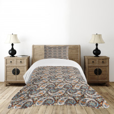 Vintage Oriental Ethnic Bedspread Set