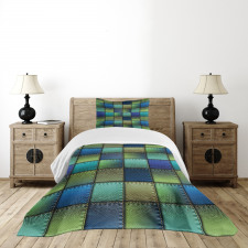 Modern Geometric Bohem Bedspread Set