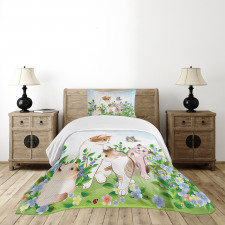 Happy Kittens Bedspread Set