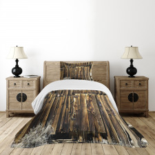 Oak Barn Timber Door Bedspread Set