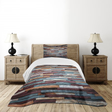 Abstract Colored Stones Bedspread Set