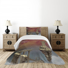 Fairy Medieval Castle Bedspread Set