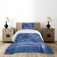 Idyllic Nature Rural Bedspread Set