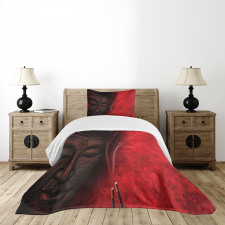 Zen Yoga Hippie Design Bedspread Set