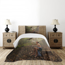 Forest Birds Eco Bedspread Set