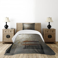 Dark Night Street View Bedspread Set