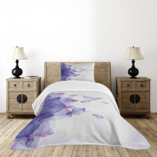 Abstract Modern Water Bedspread Set