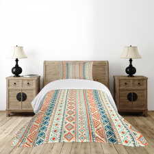 Mexican Aztec Pattern Bedspread Set