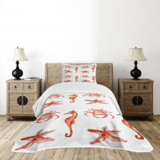 Underwater Sea Ocean Bedspread Set