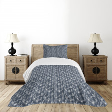 Japanese Striped Graphic Bedspread Set