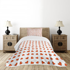 Hearts Honeymoon Bedspread Set