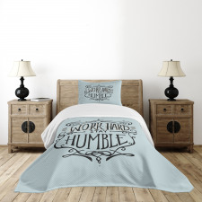 Motivational Lifestyle Bedspread Set