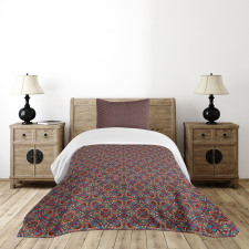 Vivid Oriental Glass Bedspread Set