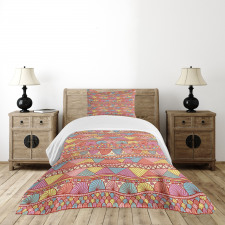 Colorful Art Bedspread Set