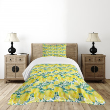 Watercolor Murky Hazy Bedspread Set