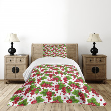 Grape Fruit Harvest Bedspread Set