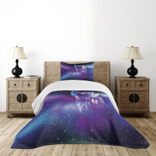 Northern Aurora Borealis Bedspread Set