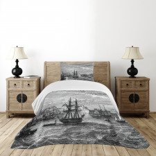 History of France Elba Bedspread Set