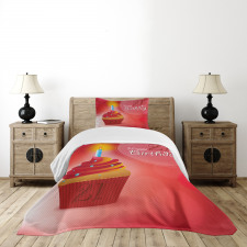 Abstract Birthday Bedspread Set