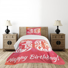 30 Years Birthday Bedspread Set